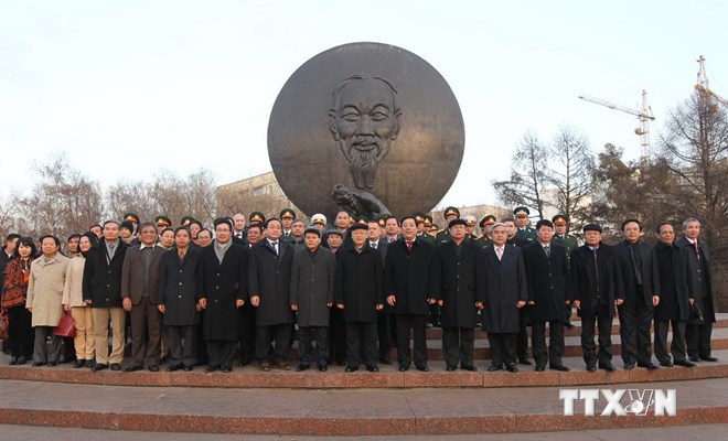 Tổng B&iacute; thư Nguyễn Ph&uacute; Trọng thăm ch&iacute;nh thức Li&ecirc;n bang Nga