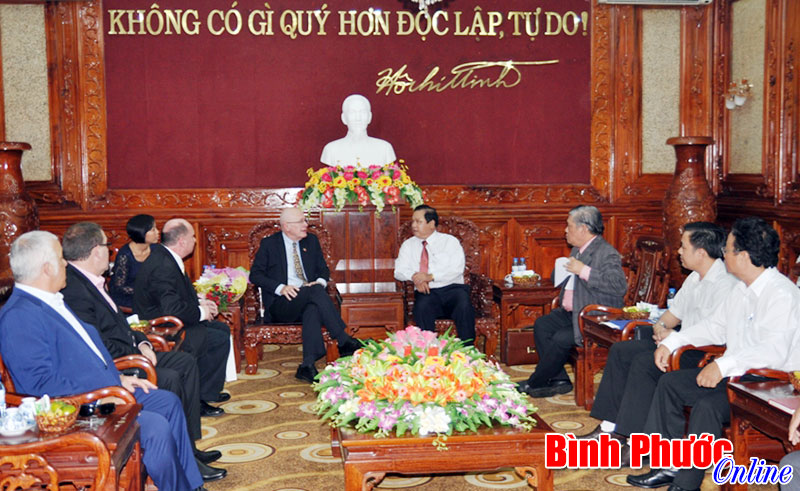 Tổng l&atilde;nh sự &Uacute;c l&agrave;m việc tại B&igrave;nh Phước