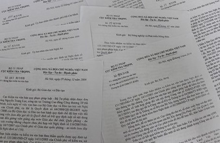 Ph&aacute;t hiện 51 văn bản tr&aacute;i luật 