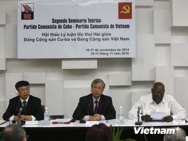 Hội thảo l&yacute; luận lần 2 giữa Đảng Cộng sản Việt Nam v&agrave; Cuba