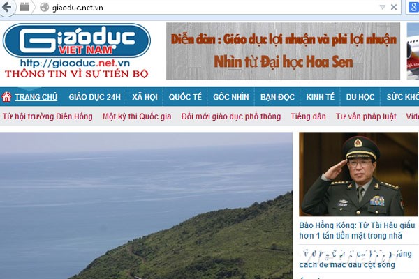 Phạt báo Giáo dục Việt Nam vì thông tin gây ảnh hưởng nghiêm trọng