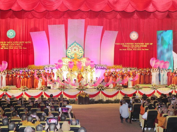 Đại lễ Phật đản Li&ecirc;n hợp quốc-Vesak 2014 khai mạc long trọng