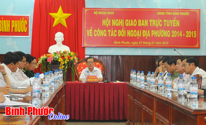 12 nhiệm vụ đối ngoại của B&igrave;nh Phước năm 2015
