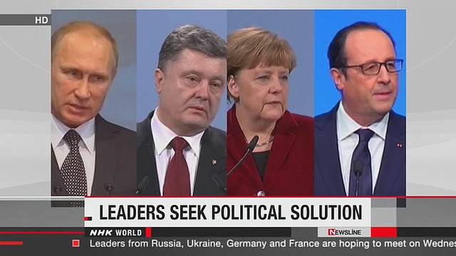 Hội nghị thượng đỉnh về tình hình Đông Ukraine sẽ diễn ra vào ngày 11-2 