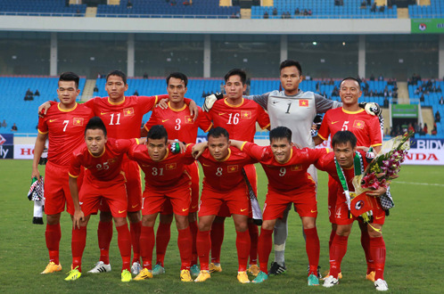 Tuyển VN tăng hai bậc trên BXH tháng 3-2015 của FIFA