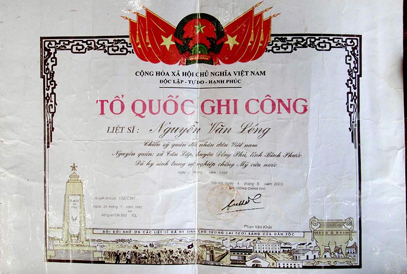 52 tuổi vẫn đi tìm thân phận là con liệt sĩ!