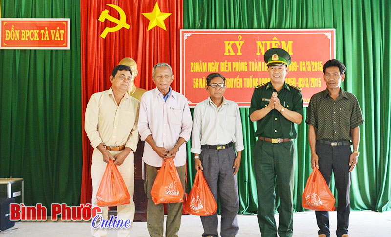 Đồn biên phòng Tà Vát và UBND xã Lộc Thịnh sơ kết chương trình phối hợp
