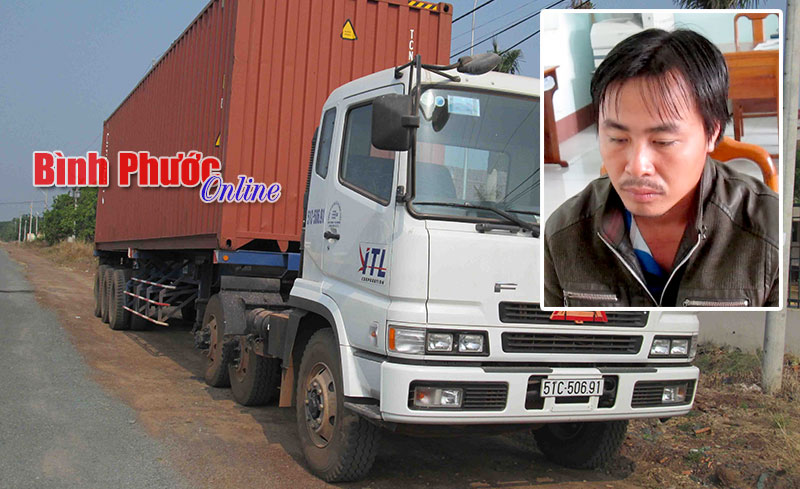 T&agrave;i xế v&agrave; xe container g&acirc;y tai nạn chết người rồi bỏ chạy