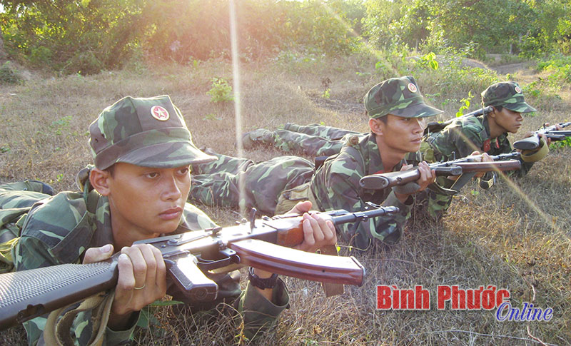 Tuổi trẻ LLVT tỉnh xung k&iacute;ch thực hiện nhiệm vụ