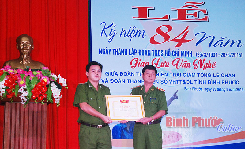 Đoàn thanh niên Trại giam Tống Lê Chân kỷ niệm 84 năm thành lập đoàn