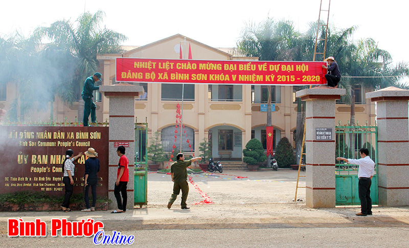 B&igrave;nh Sơn trước thềm Đại hội Đảng bộ x&atilde;