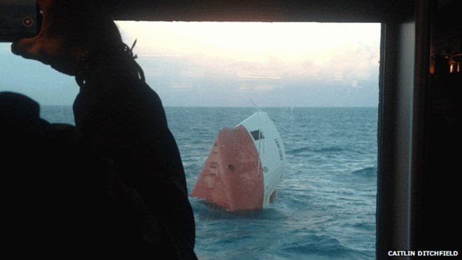 Đắm tàu Cemfjord ngoài khơi Scotland: 8 thuyền viên mất tích