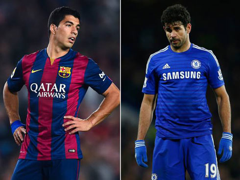 'Nếu ở Chelsea, Suarez sẽ ghi nhiều bàn hơn Costa'