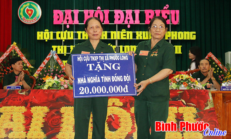 Đại hội Hội Người m&ugrave; tỉnh v&agrave; Hội Cựu TNXP Phước Long