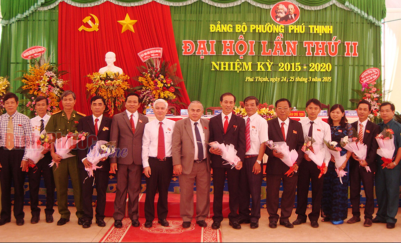 Đại hội Đảng bộ phường Ph&uacute; Thịnh