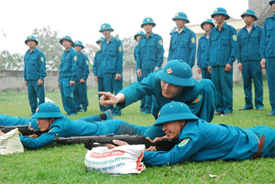 Chủ tịch nước chúc mừng Dân quân tự vệ Việt Nam