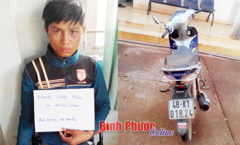 Tuần tra đ&ecirc;m bắt được đối tượng trộm xe