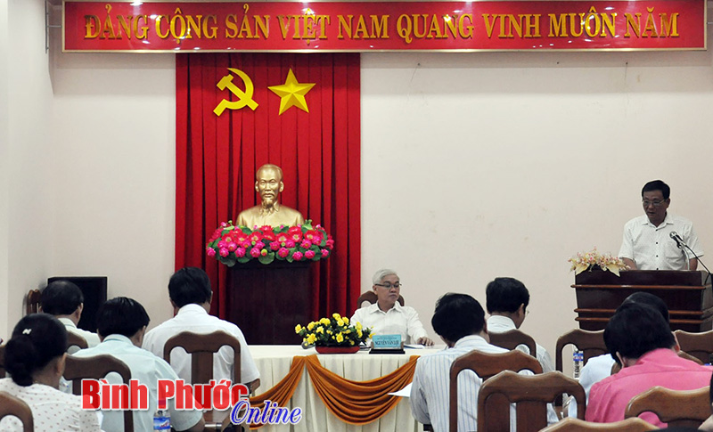 Đo&agrave;n đại biểu Quốc hội tỉnh lấy &yacute; kiến g&oacute;p &yacute; dự thảo Luật ng&acirc;n s&aacute;ch nh&agrave; nước
