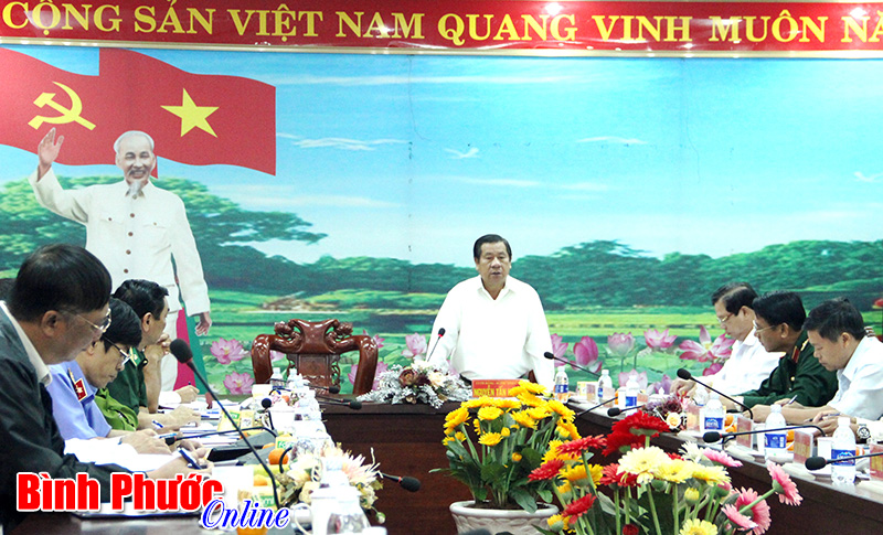 Năm 2014, B&igrave;nh Phước điều tra, truy tố 5 vụ/14 bị can về tội tham nhũng