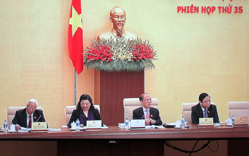 UBTVQH thảo luận dự &aacute;n Luật Bầu cử đại biểu Quốc hội