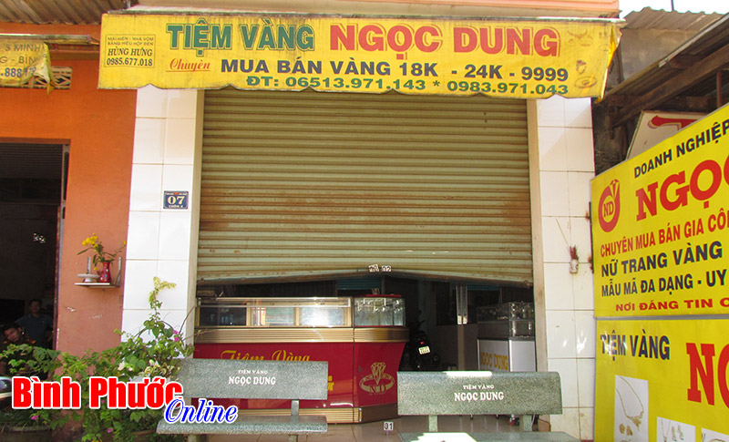 Bắt nghi can cuối c&ugrave;ng vụ trộm tiệm v&agrave;ng Ngọc Dung