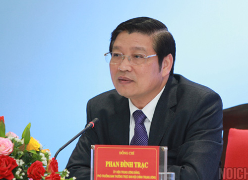 Ph&oacute; ban Nội ch&iacute;nh thay &ocirc;ng Nguyễn B&aacute; Thanh điều h&agrave;nh c&ocirc;ng việc