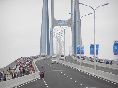 Hôm nay 9-1, áp dụng mức phí mới qua cầu Phú Mỹ