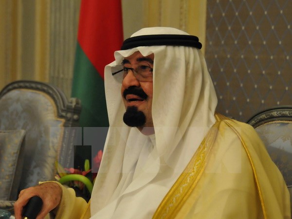 L&atilde;nh đạo chia buồn về việc Quốc vương Saudi Arabia từ trần
