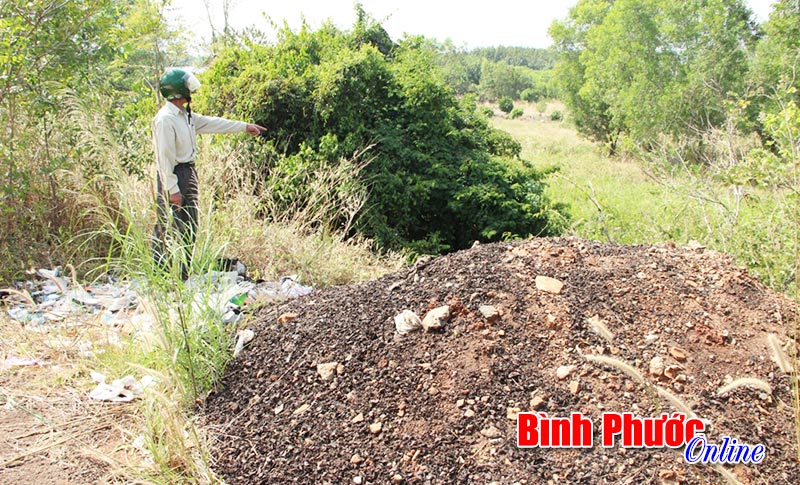 Sơn Giang đứng trước nguy cơ ô nhiễm nguồn nước