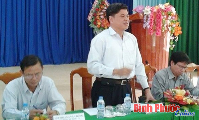 Thứ trưởng Bộ NN&PTNT kiểm tra tiến độ, kết quả x&acirc;y dựng n&ocirc;ng th&ocirc;n mới tại T&acirc;n Lập