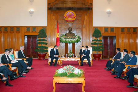 Thủ tướng tiếp Bộ trưởng Thương mại v&agrave; Hợp t&aacute;c ph&aacute;t triển Đan Mạch