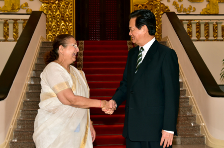 Việt Nam - Ấn Độ: Triển khai hợp t&aacute;c mạnh mẽ tr&ecirc;n tất cả c&aacute;c lĩnh vực