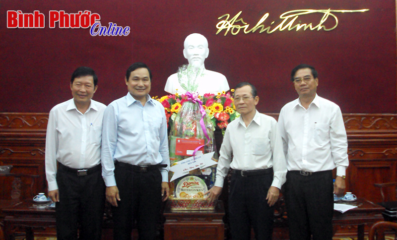 Tổng c&ocirc;ng ty Điện lực miền Nam thăm v&agrave; l&agrave;m việc với l&atilde;nh đạo tỉnh