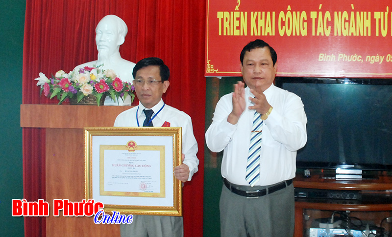 Triển khai c&ocirc;ng t&aacute;c ng&agrave;nh tư ph&aacute;p năm 2015