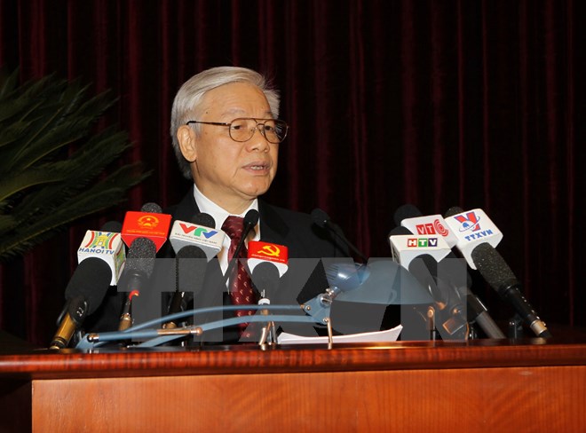 To&agrave;n văn ph&aacute;t biểu của Tổng B&iacute; thư khai mạc Hội nghị TW 10