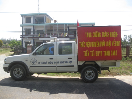 Kinh phí hoạt động của Đội Tuyên truyền lưu động