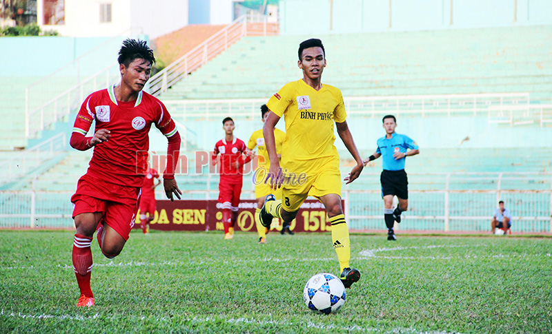 U19 Bình Phước - U19 TP. Hồ Chí Minh: 0-0