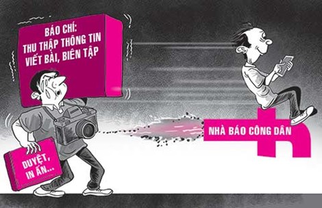 Th&aacute;ch thức với nghề b&aacute;o từ mạng x&atilde; hội