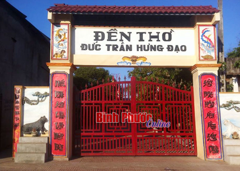 Đức Th&aacute;nh Trần trong l&ograve;ng người d&acirc;n B&igrave;nh Phước