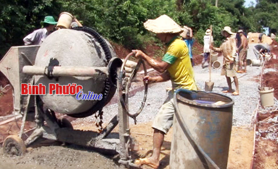 Sức bật trong xây dựng NTM ở Thanh Bình