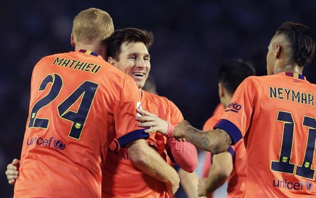Messi vô duyên, Barcelona vẫn vượt ải Celta Vigo