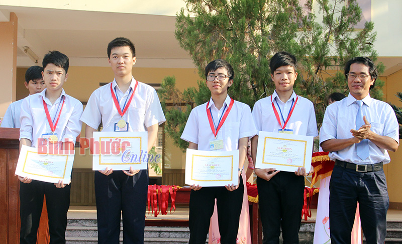 Bình Phước đạt 44 HCV kỳ thi Olympic 30-4