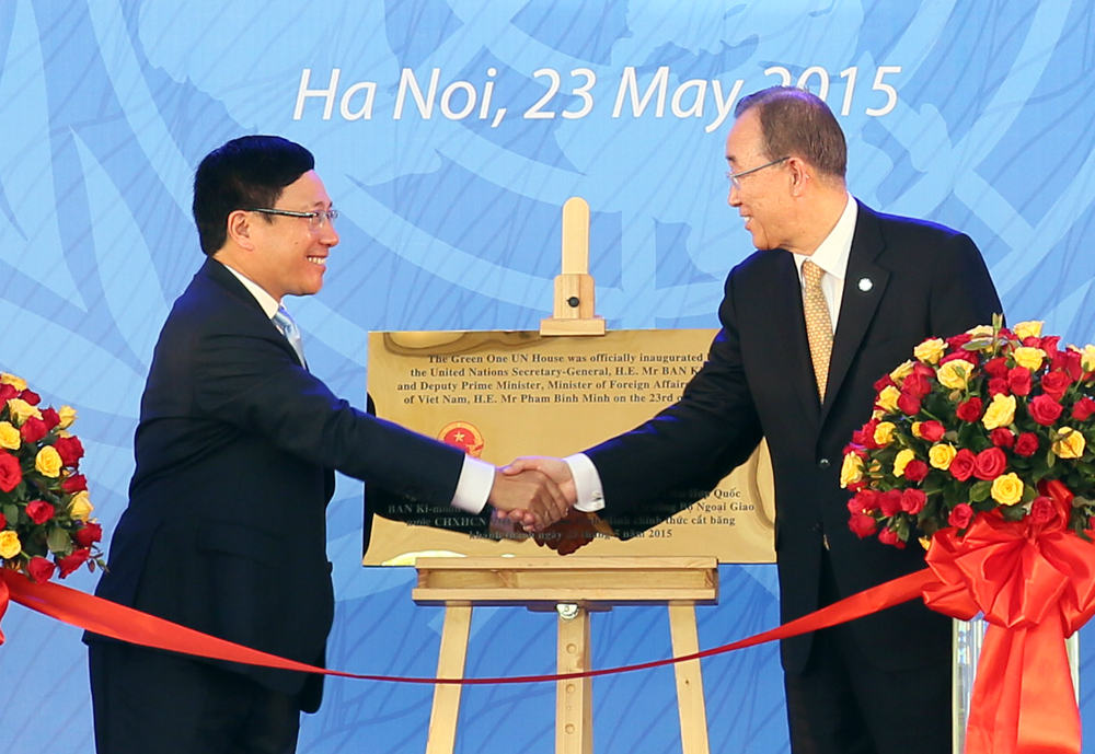 Kh&aacute;nh th&agrave;nh &ldquo;Ng&ocirc;i nh&agrave; Xanh LHQ&rdquo; tại Việt Nam