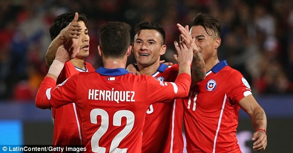 Copa America: Chile giành chiến thắng hủy diệt, Mexico bị loại