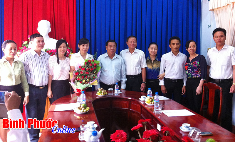 C&ocirc;ng bố quyết định Trưởng ban D&acirc;n vận Tỉnh ủy B&igrave;nh Phước