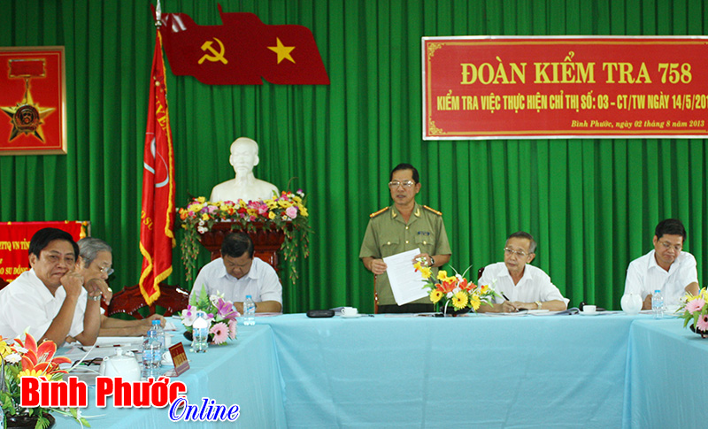 Chuyển biến t&iacute;ch cực việc học tập v&agrave; l&agrave;m theo gương B&aacute;c ở Đảng bộ cao su Đồng Ph&uacute;