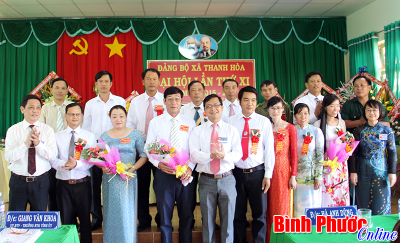 Đại hội Đảng bộ x&atilde; Thanh H&ograve;a v&agrave; Đảng bộ N&ocirc;ng trường cao su Xa Trạch