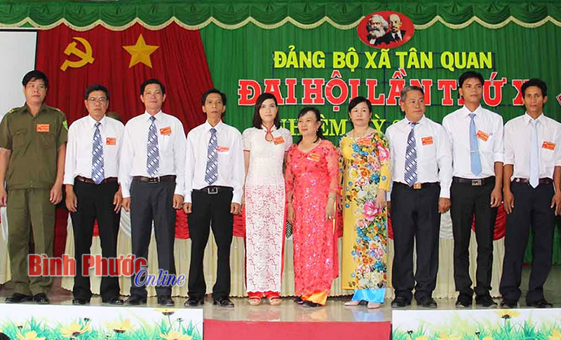 Đồng ch&iacute; L&ecirc; Minh Khanh được bầu giữ chức B&iacute; thư Đảng ủy x&atilde; T&acirc;n Quan