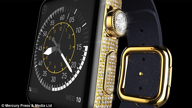 Apple Watch gắn kim cương giá 177.000 USD