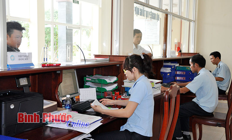 Ngày 6-4, phần mềm một cửa điện tử huyện Hớn Quản đi vào hoạt động